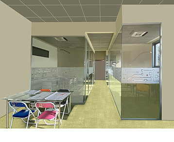 vetrine e decorazione locali